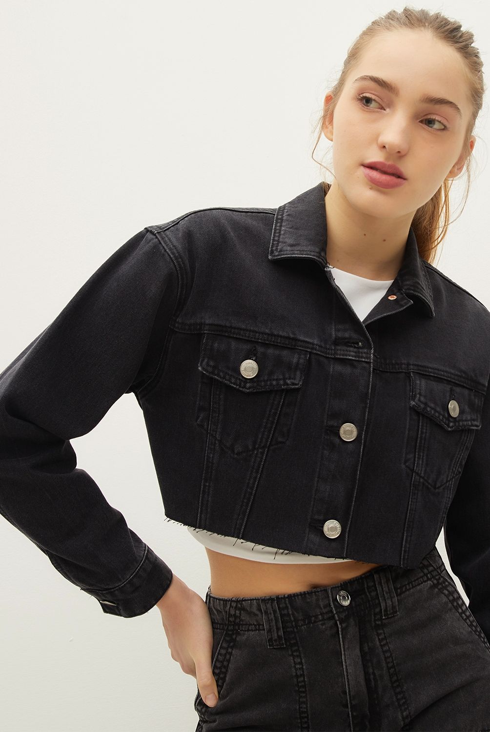 SYBILLA - Chaqueta Jeans Mujer Sybilla