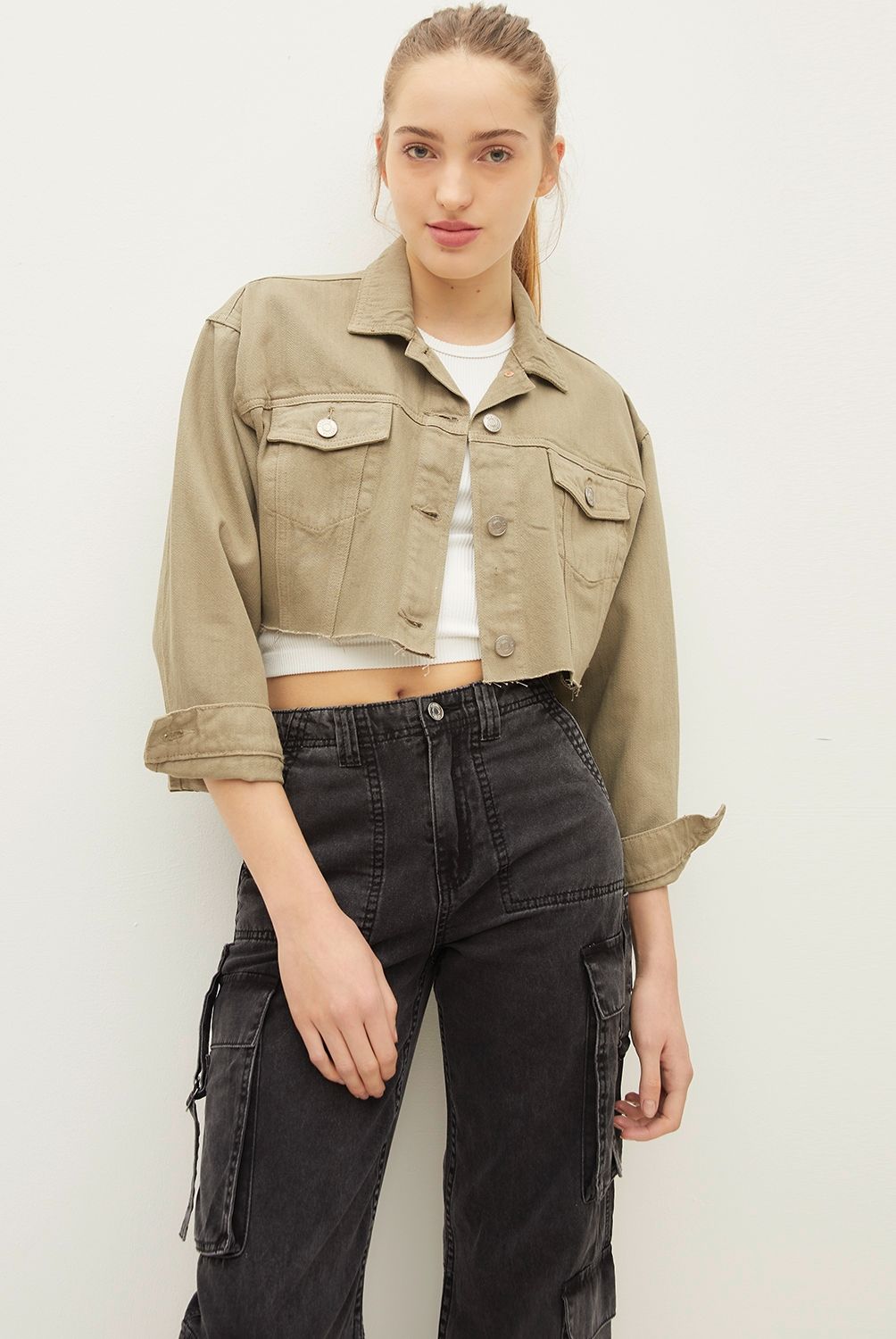 SYBILLA - Chaqueta Jeans Mujer Sybilla