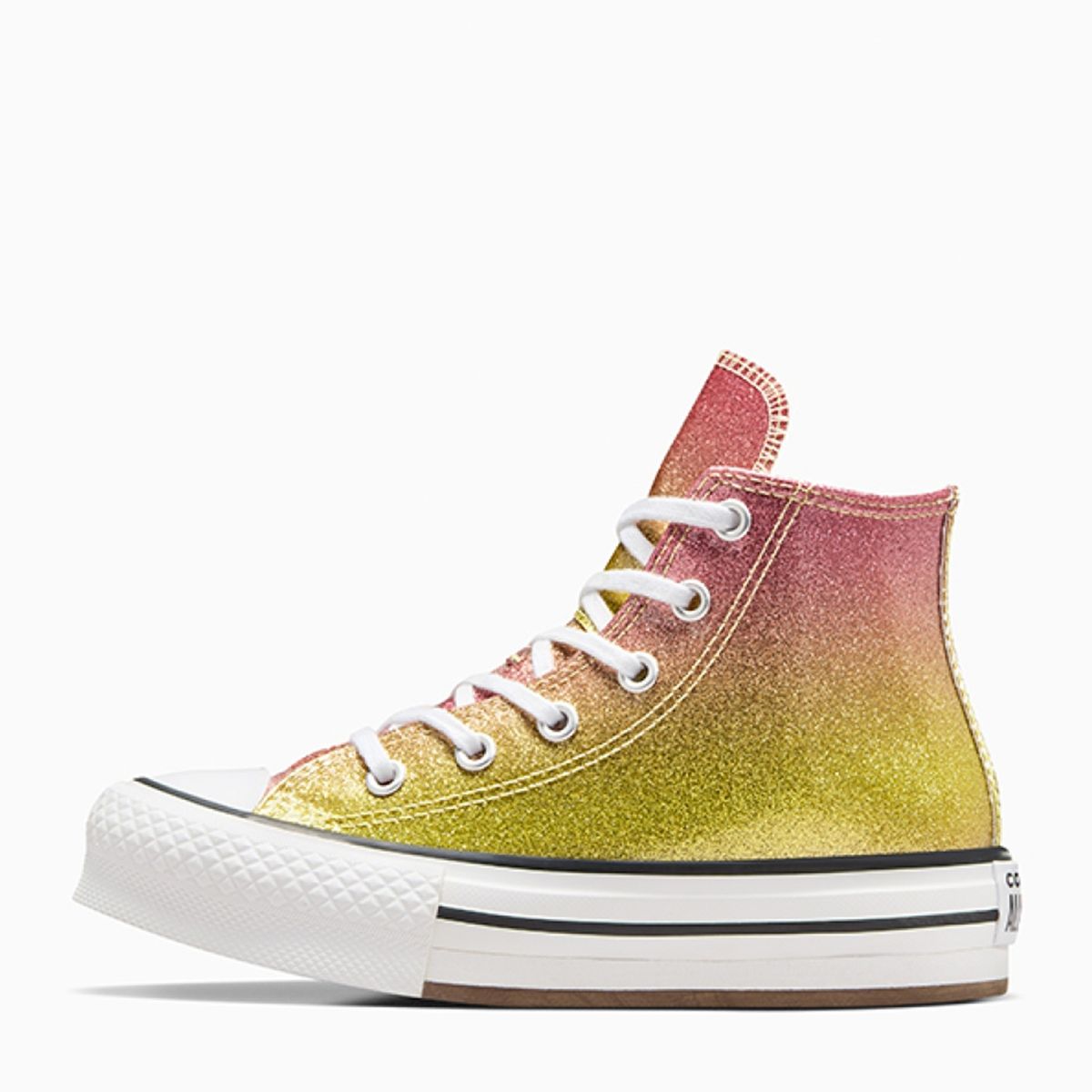 CONVERSE - Chuck Taylor All Star Eva Lift Zapatilla Urbana Niña Rosado (28 A 35) Converse