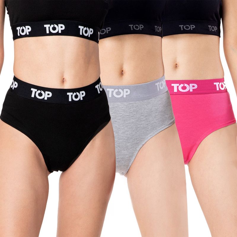 TOP - Pack De 3 Calzones Mujer Top