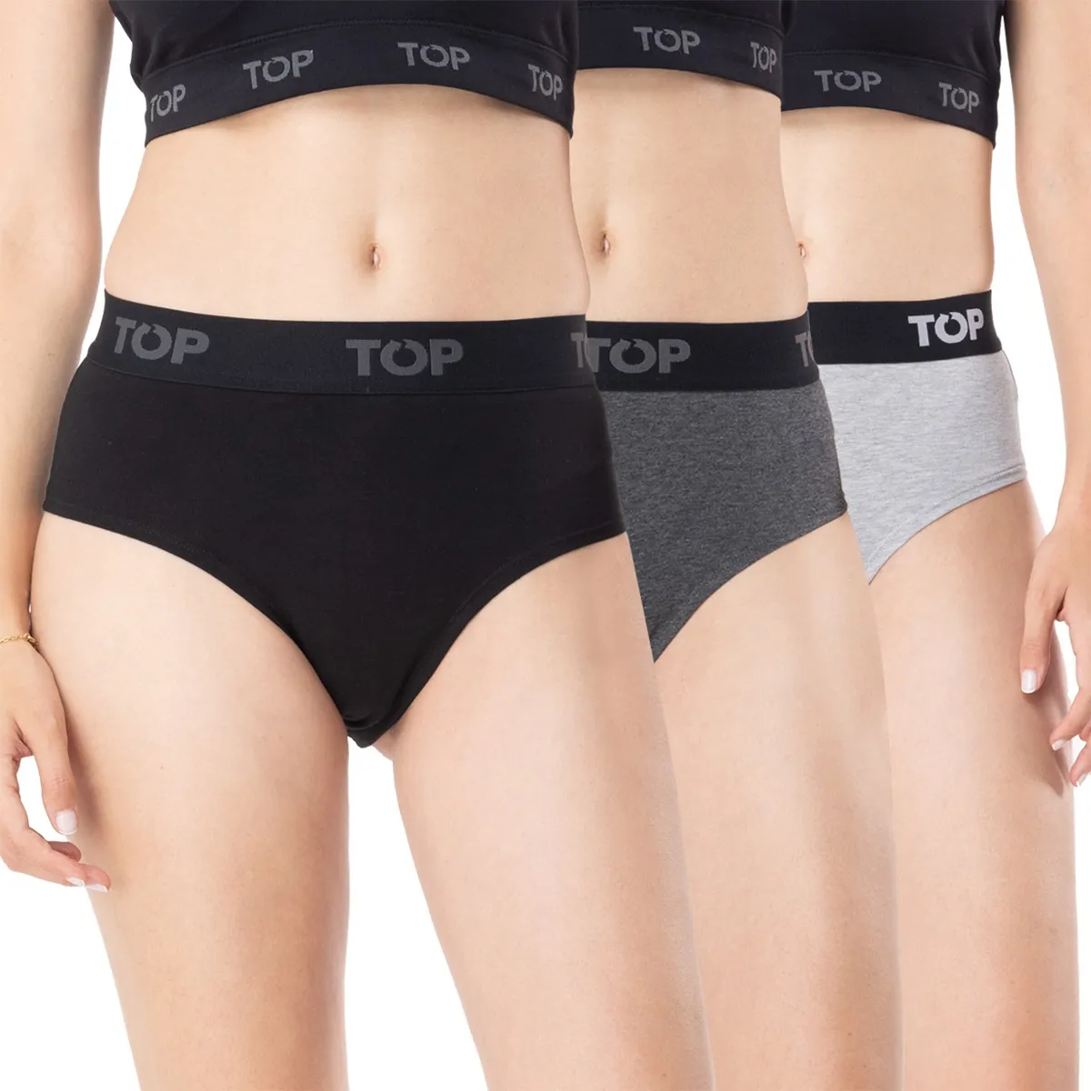 TOP - Pack De 3 Calzones Mujer Top