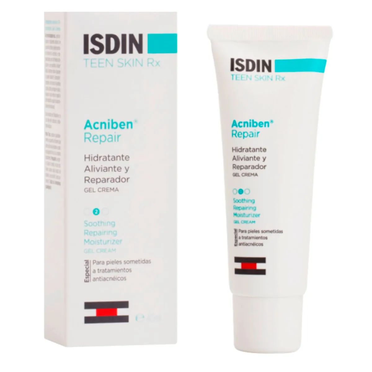 ISDIN - Crema Hidratante Acniben Repair Seca 40 Ml Isdin