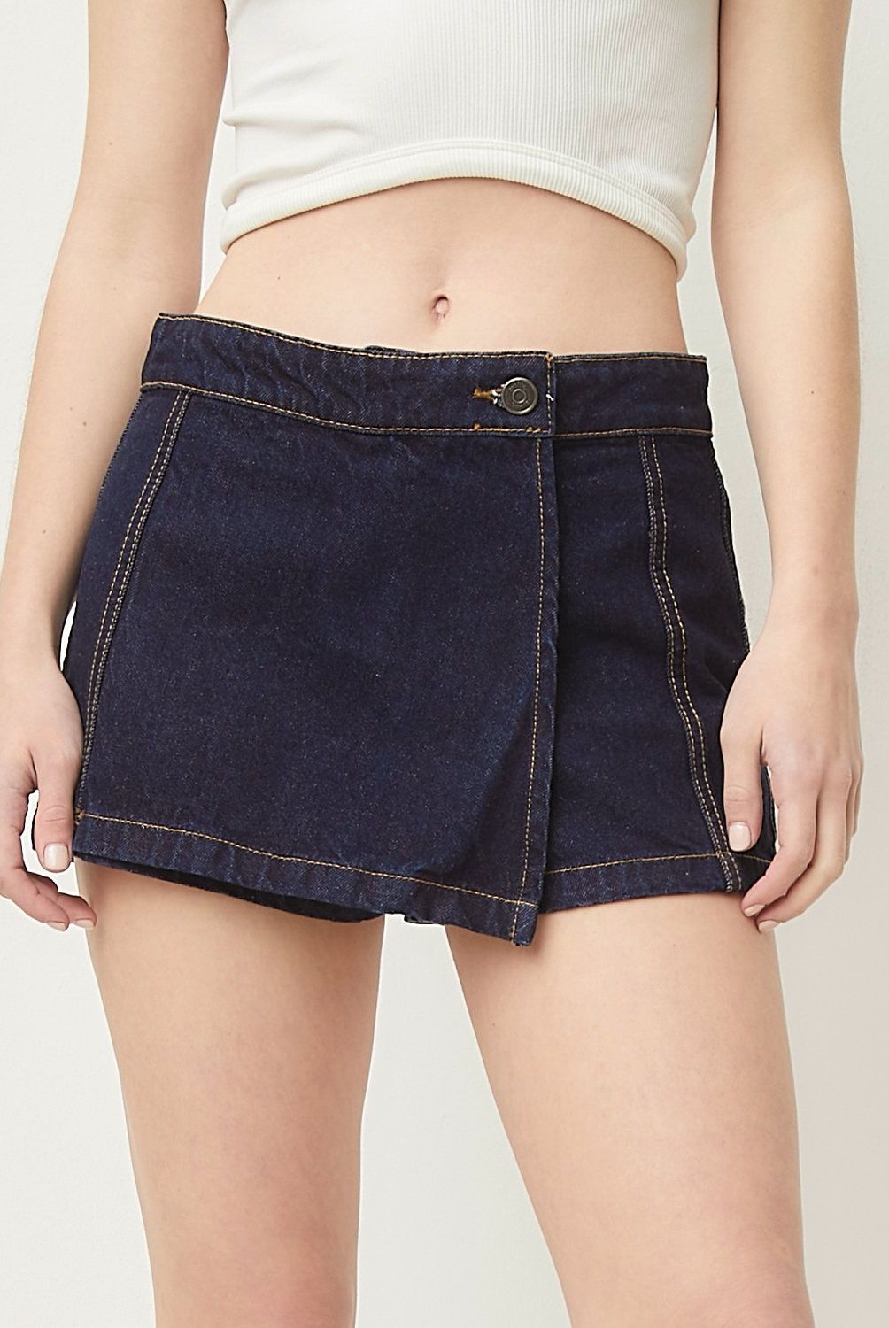 SYBILLA - Falda Mini Jean Mujer