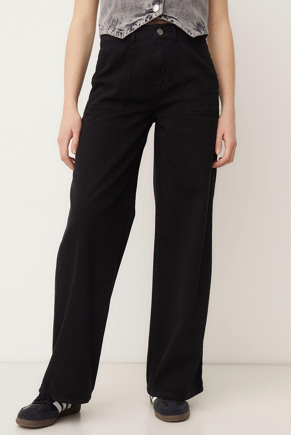 SYBILLA - Jeans Sybilla Tiro Medio Straight Mujer Animal Print Algodón