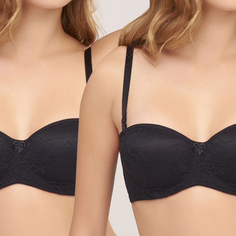 INTIME - Pack De 2 Sostenes Copa C Mujer Intime