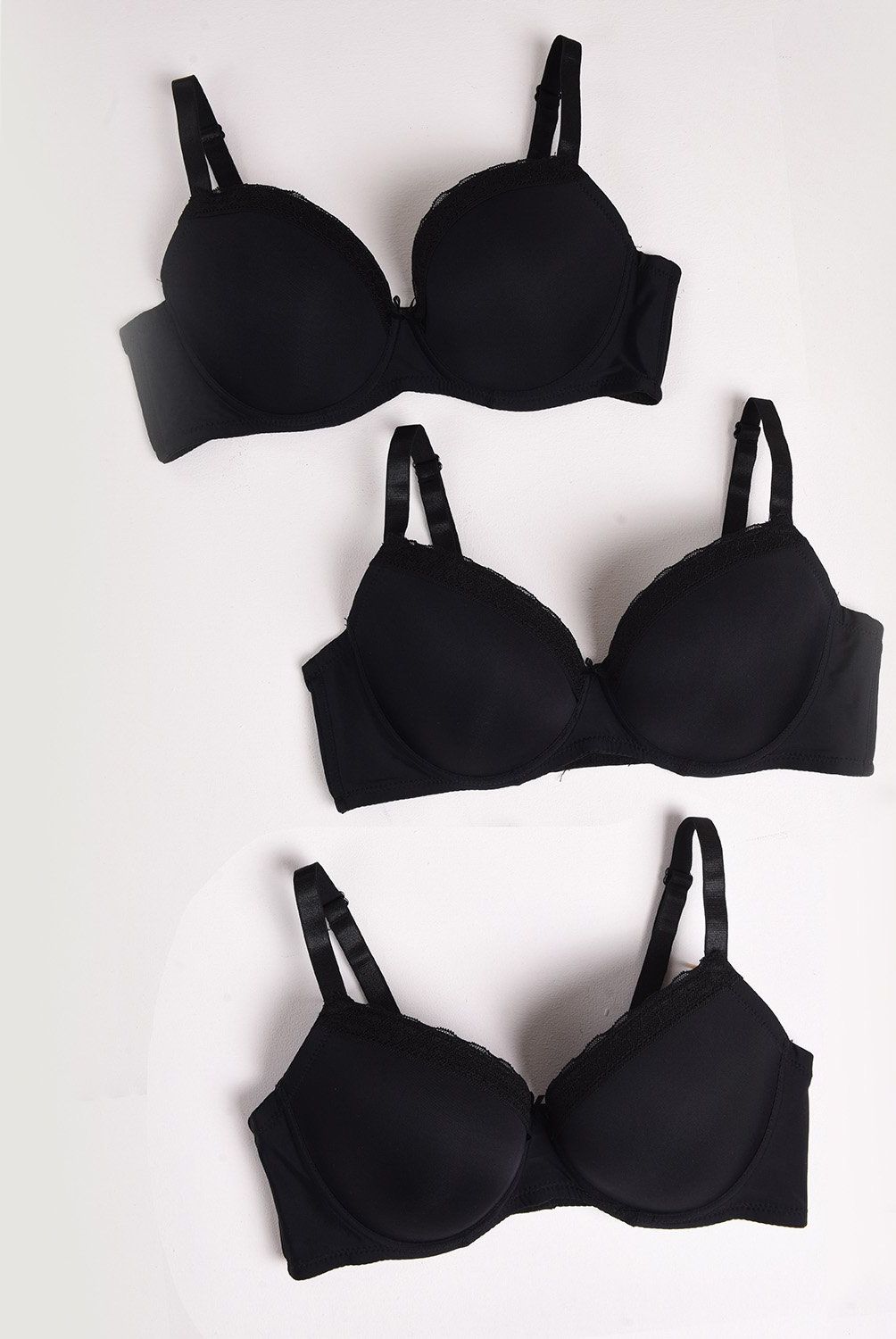 INTIME - Pack De 3 Sostenes Copa B Mujer Intime