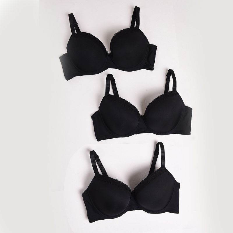 INTIME - Pack De 3 Sostenes Copa B Mujer Intime