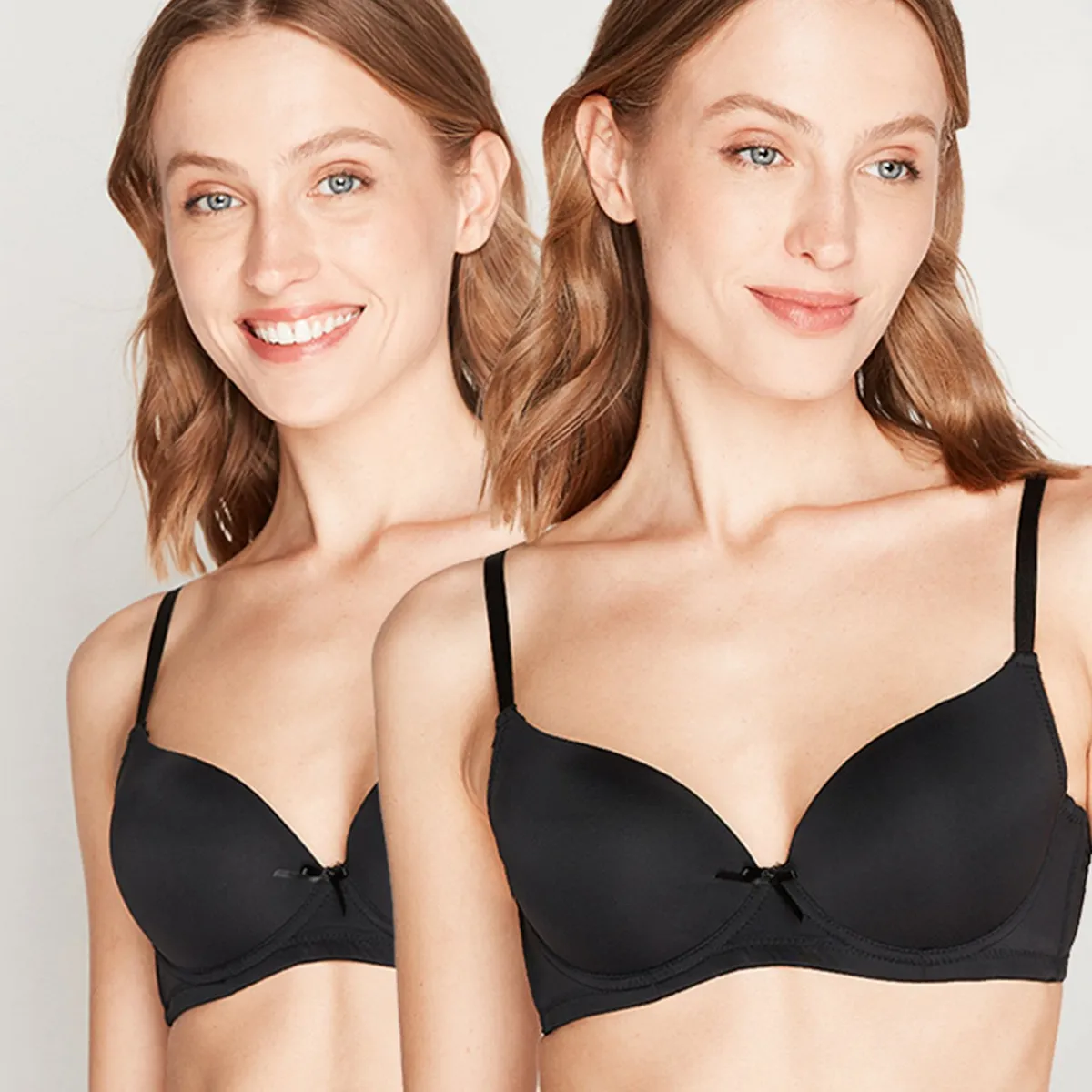 INTIME - Pack De 3 Sostenes Copa A Mujer Intime