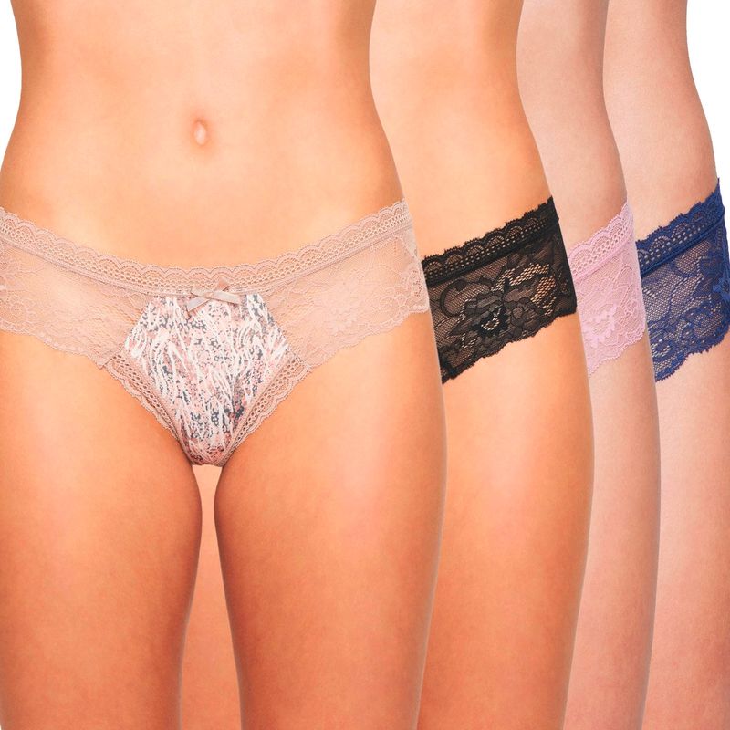 PALMERS - Pack De 4 Calzón Colaless Mujer Palmers