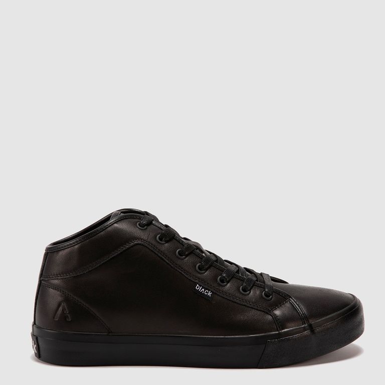 Zapato Casual Hombre Cuero Negro