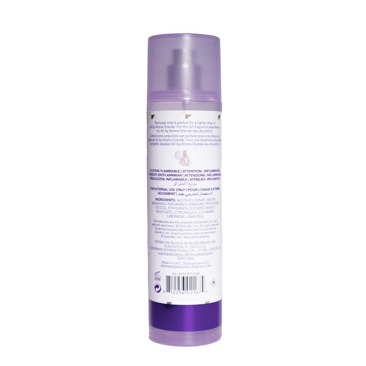 ARIANA GRANDE - Perfume Ari Floral Frutal Almizclado Mujer 236 Ml Ariana Grande