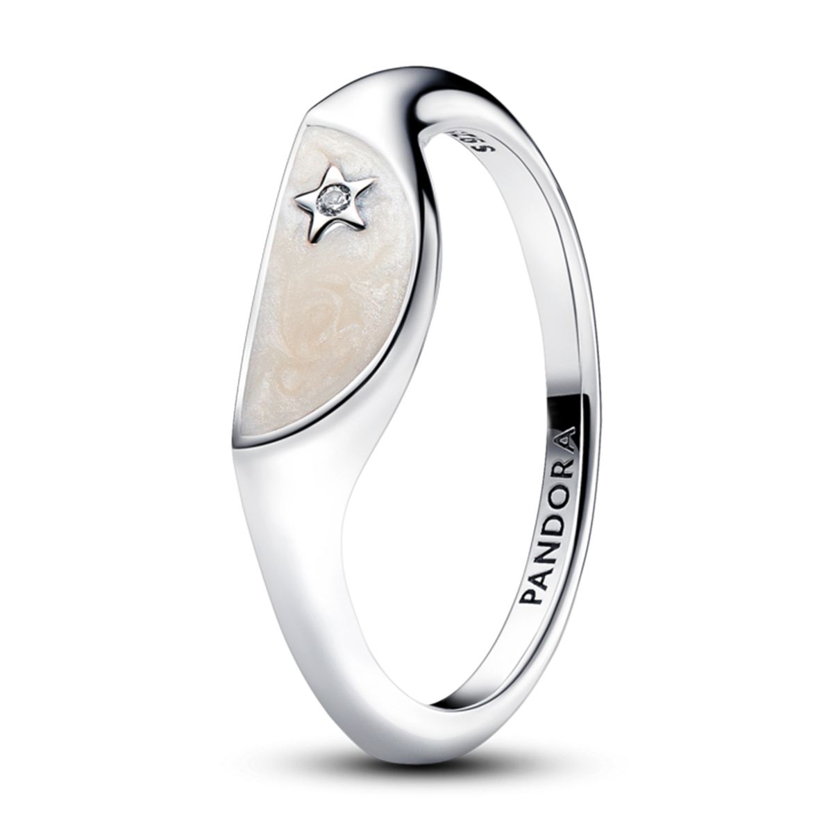 PANDORA - Anillo Pandora Me Mitad Sello Mujer Pandora