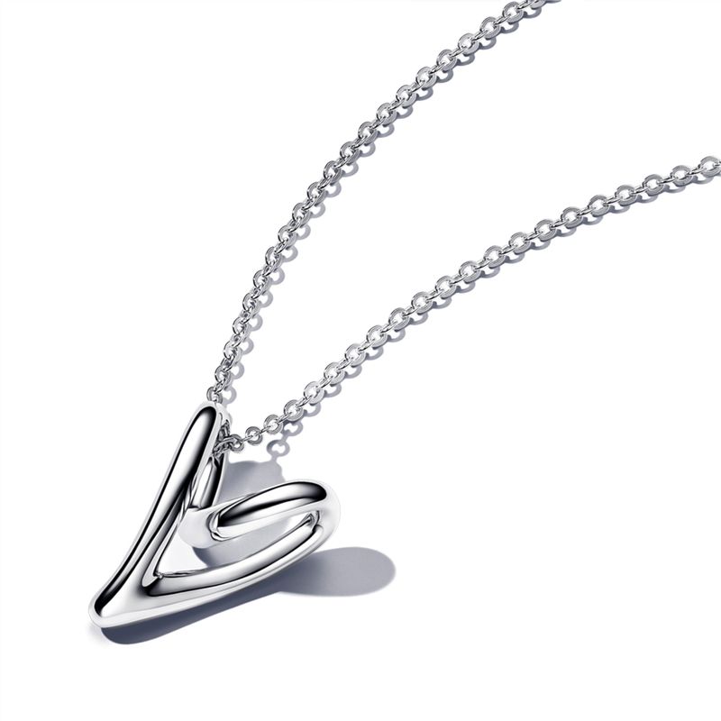 PANDORA - Collar Corazón Forma Organica  Mujer Pandora