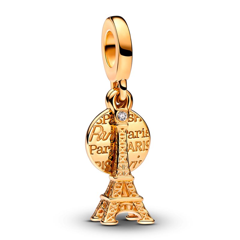 PANDORA - Colgante Grabable Torre Eiffel Mujer Pandora