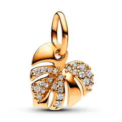 PANDORA - Charm Colgante Hoja Monstera Mujer