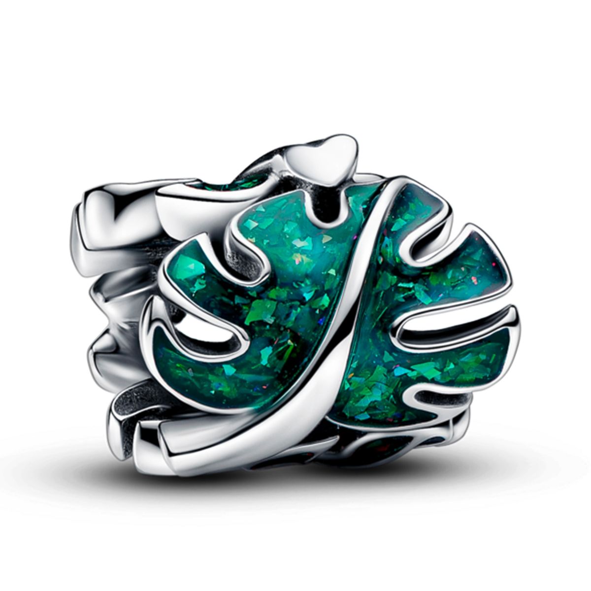 PANDORA - Charm Hojas De Monstera Verdes Mujer Pandora