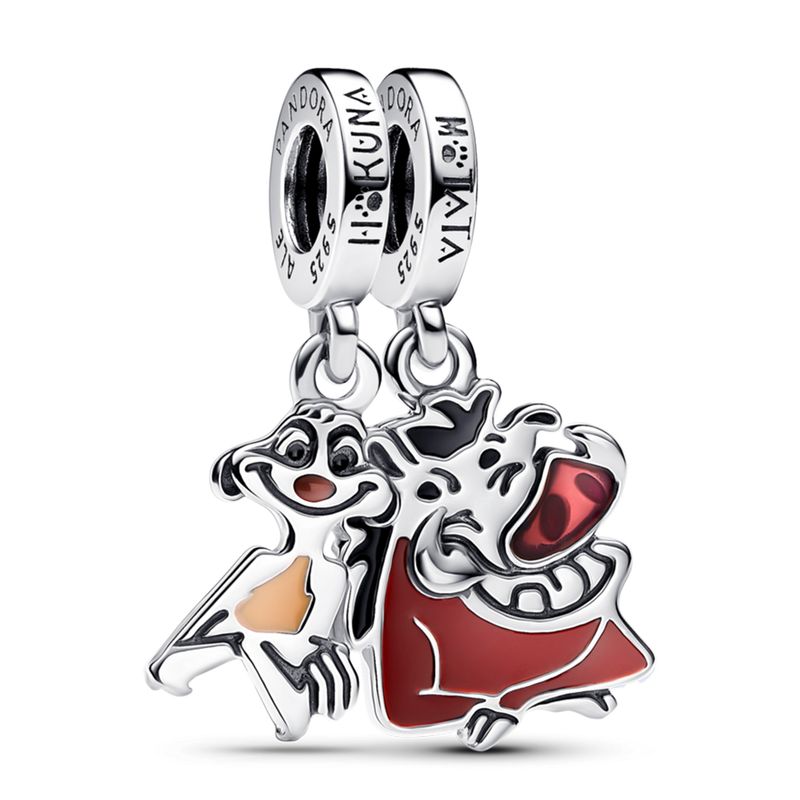 PANDORA - Charm Divisible Timon Y Pumba Pandora Mujer Pandora