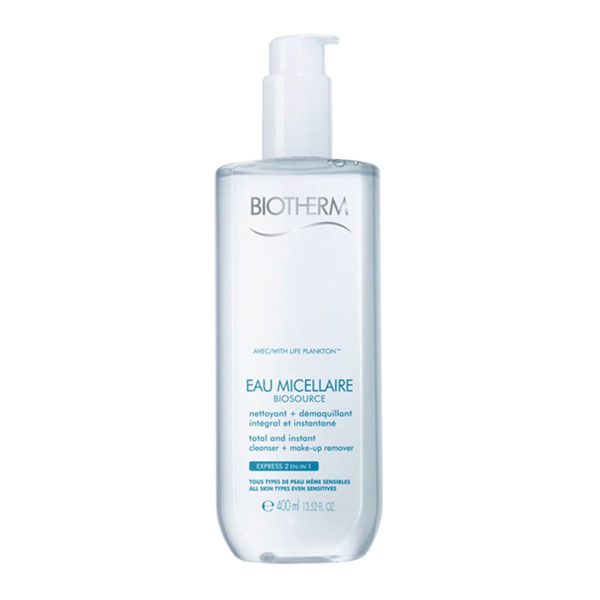 BIOTHERM - Agua Micelar Biosource Eau Micellaire 400 ml Biotherm