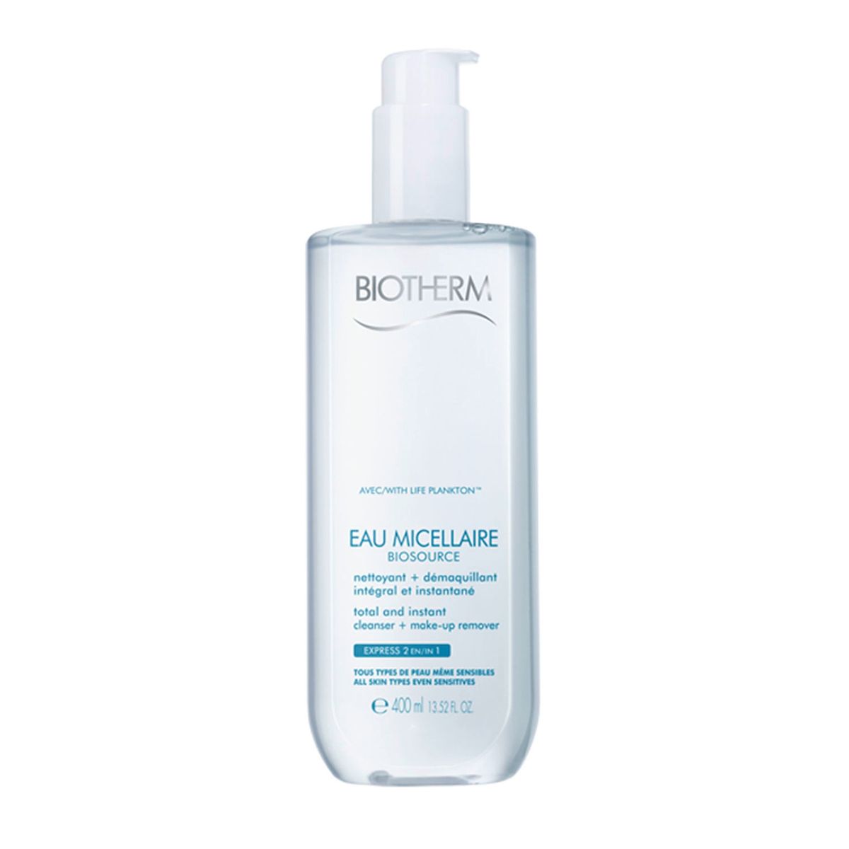 BIOTHERM - Agua Micelar Biosource Eau Micellaire 400 ml Biotherm