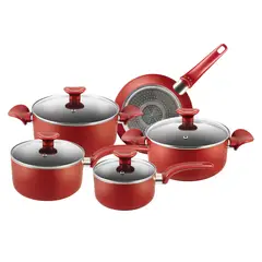 TEFAL - Batería de Cocina Aluminio Professional 9 Piezas