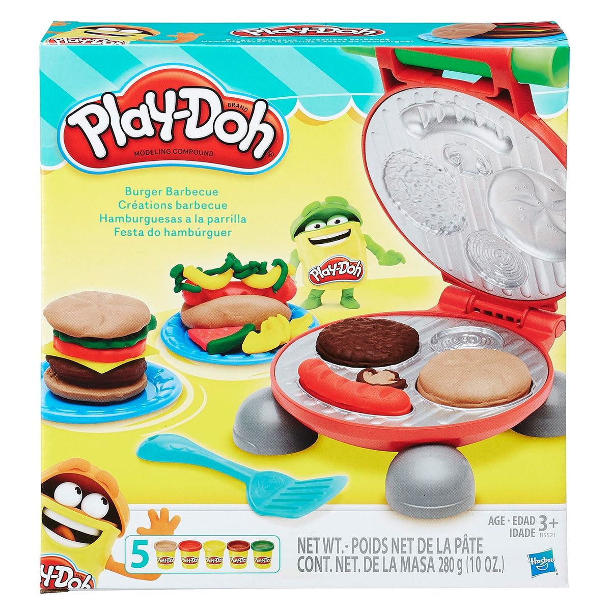 PLAY DOH - Kitchen Creations Hamburguesas A La Parrilla Play Doh