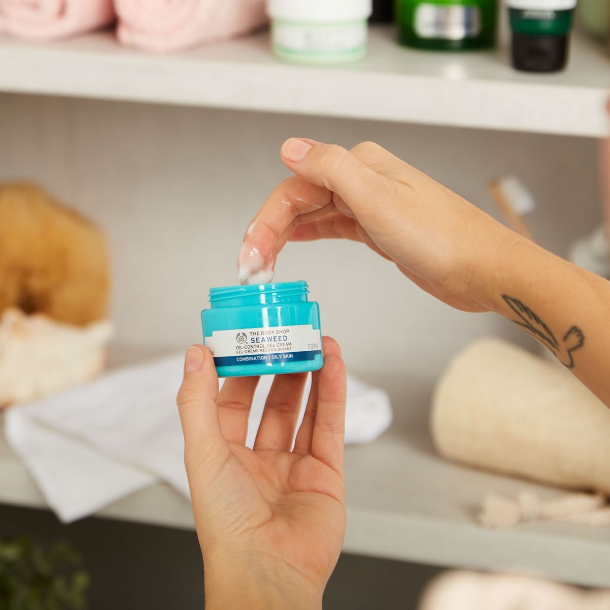 THE BODY SHOP - Crema en Gel Oil Control Seaweed 50ml The Body Shop