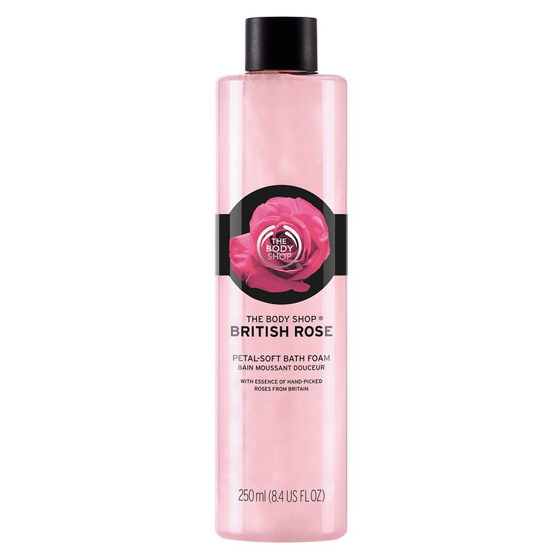 THE BODY SHOP - Foaming Bath British Rose 250Ml The Body Shop