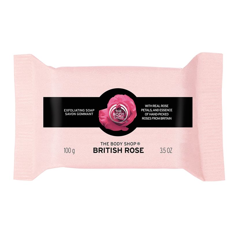 THE BODY SHOP - Jabón British Rose 100 gr The Body Shop