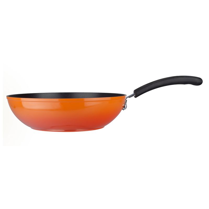 MARMICOC - Wok Antiadherente Aluminio Fuego 26 cm Marmicoc