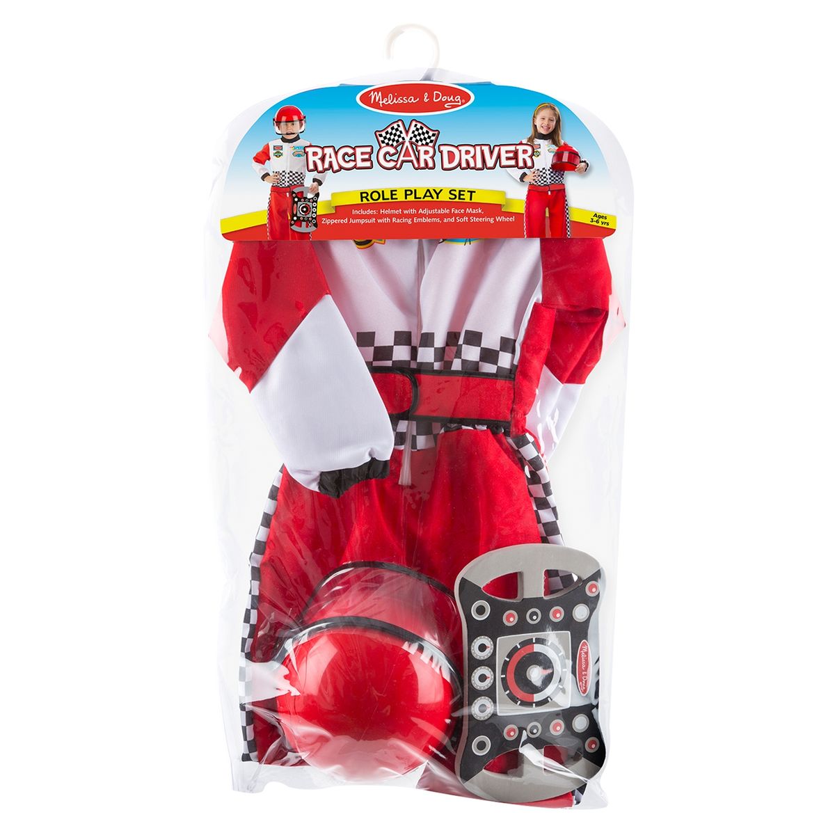 MELISSA & DOUG - Melissa & Doug Disfraz Piloto de Carreras