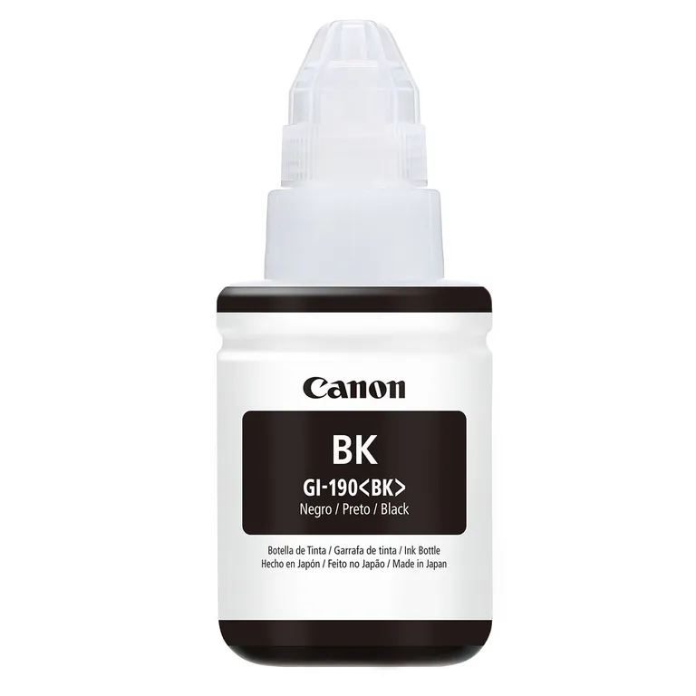 Botella Tinta Gi-190 Negra Canon