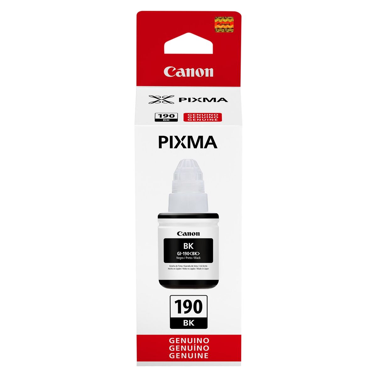 CANON - Botella Tinta Gi-190 Negra Canon