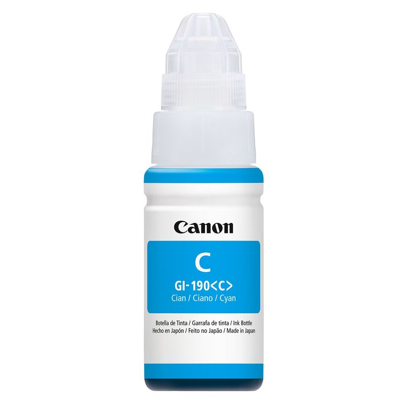 CANON - Botella Tinta Gi-190 Cyan Canon