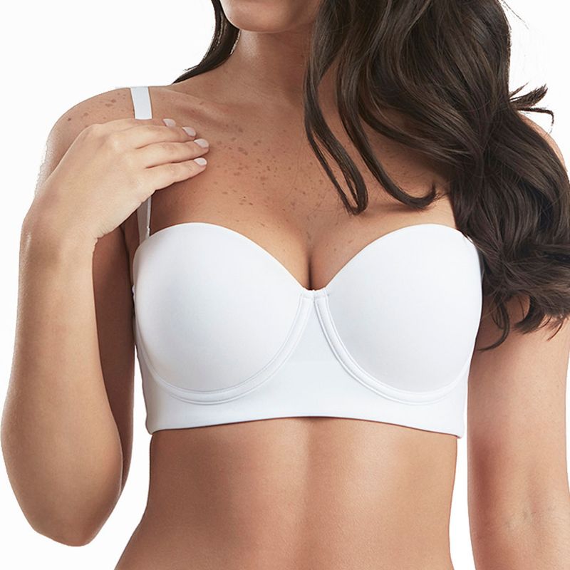 FLORES - Sostén Strapless Mujer Flores