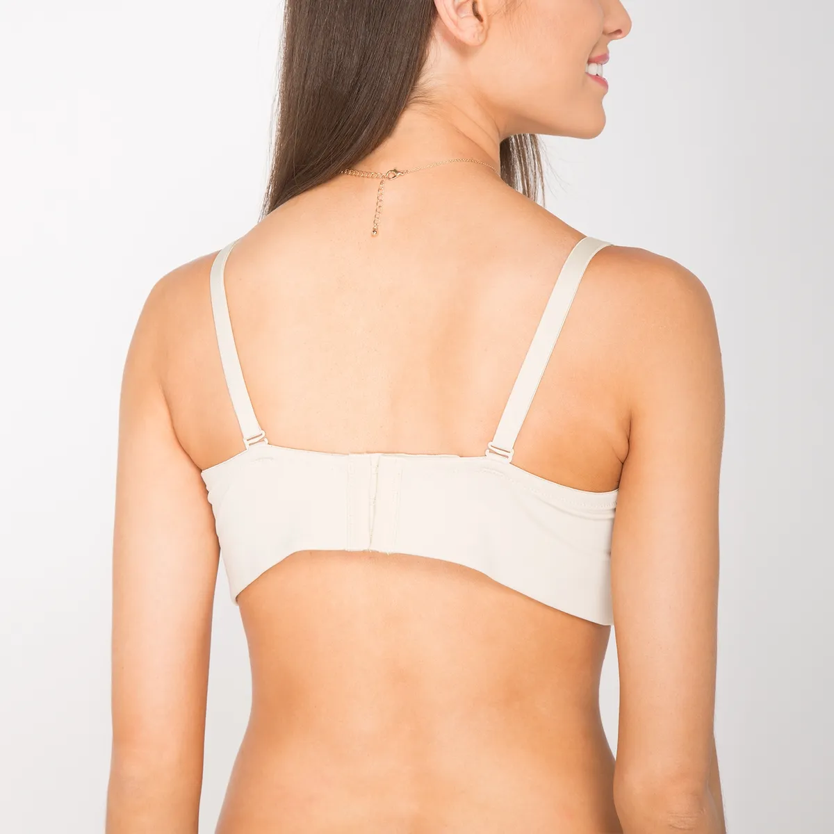 FLORES - Sostén Strapless Mujer Flores
