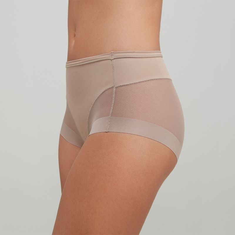 FLORES - Calzón Control Abdominal Suave Mujer Flores