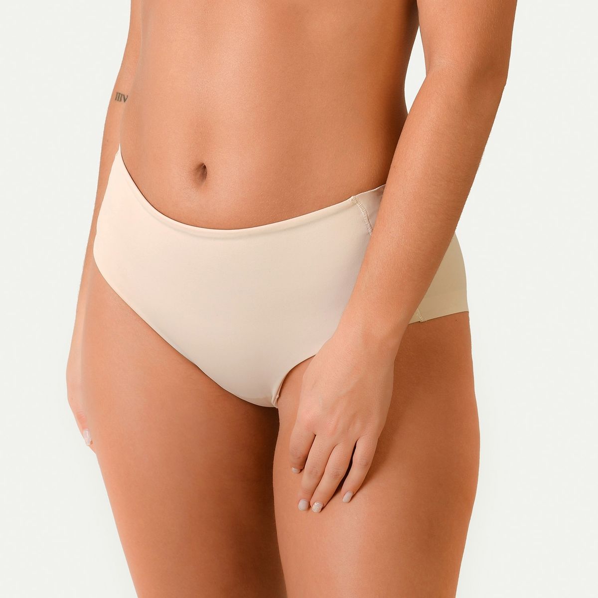 FLORES - Calzón Tiro Alto Mujer Flores