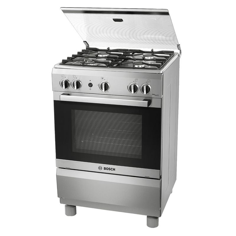 BOSCH - Cocina Gas 4 Quemadores Pro445 Inox