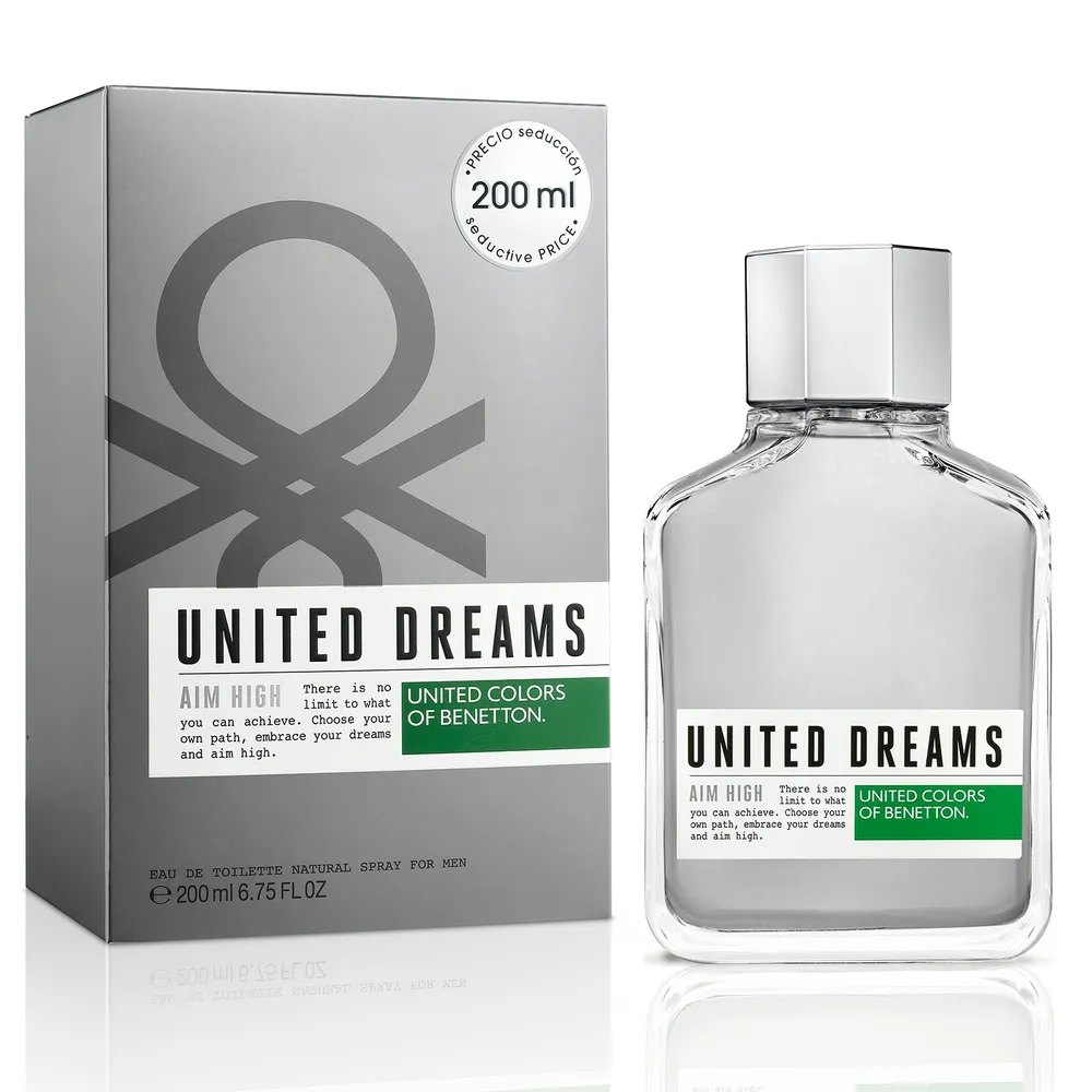 Benetton United Dreams Aim High EDT 200 ml, foto 2