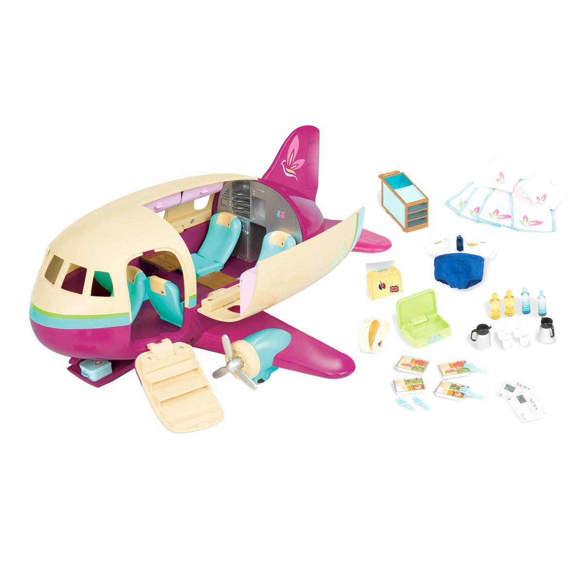 GENERICO - Caramba Lilwoodzez Avión y Accesorios