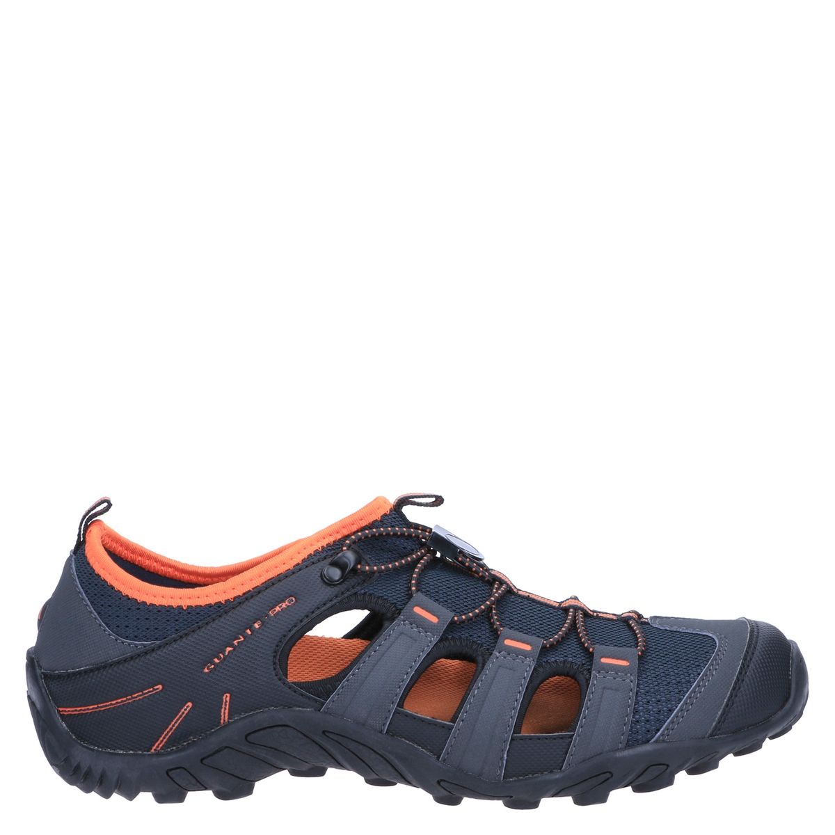 GUANTE - Sandalia Hombre Cuero Azul Guante