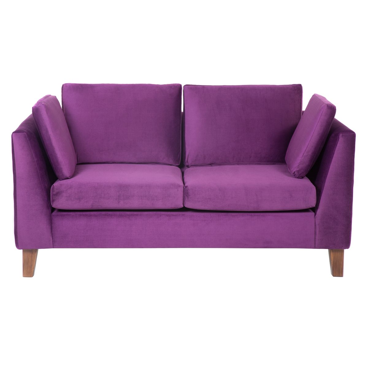 BARRA DESIGN - Sofa 2 Cuerpos 160 Tela Estocolmo Morado Barra Design