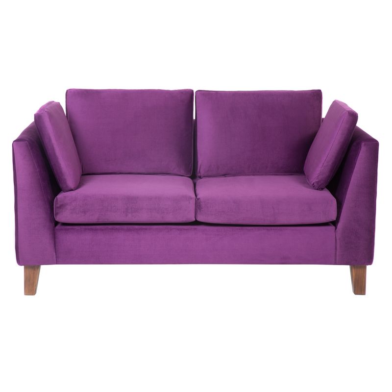 BARRA DESIGN - Sofa 2 Cuerpos 160 Tela Estocolmo Morado Barra Design