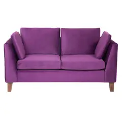 BARRA DESIGN - Sofa 2 Cuerpos 160 Tela Estocolmo Morado