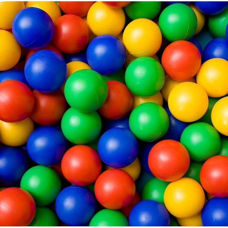Pack De 100 Pelotas 8 Cm