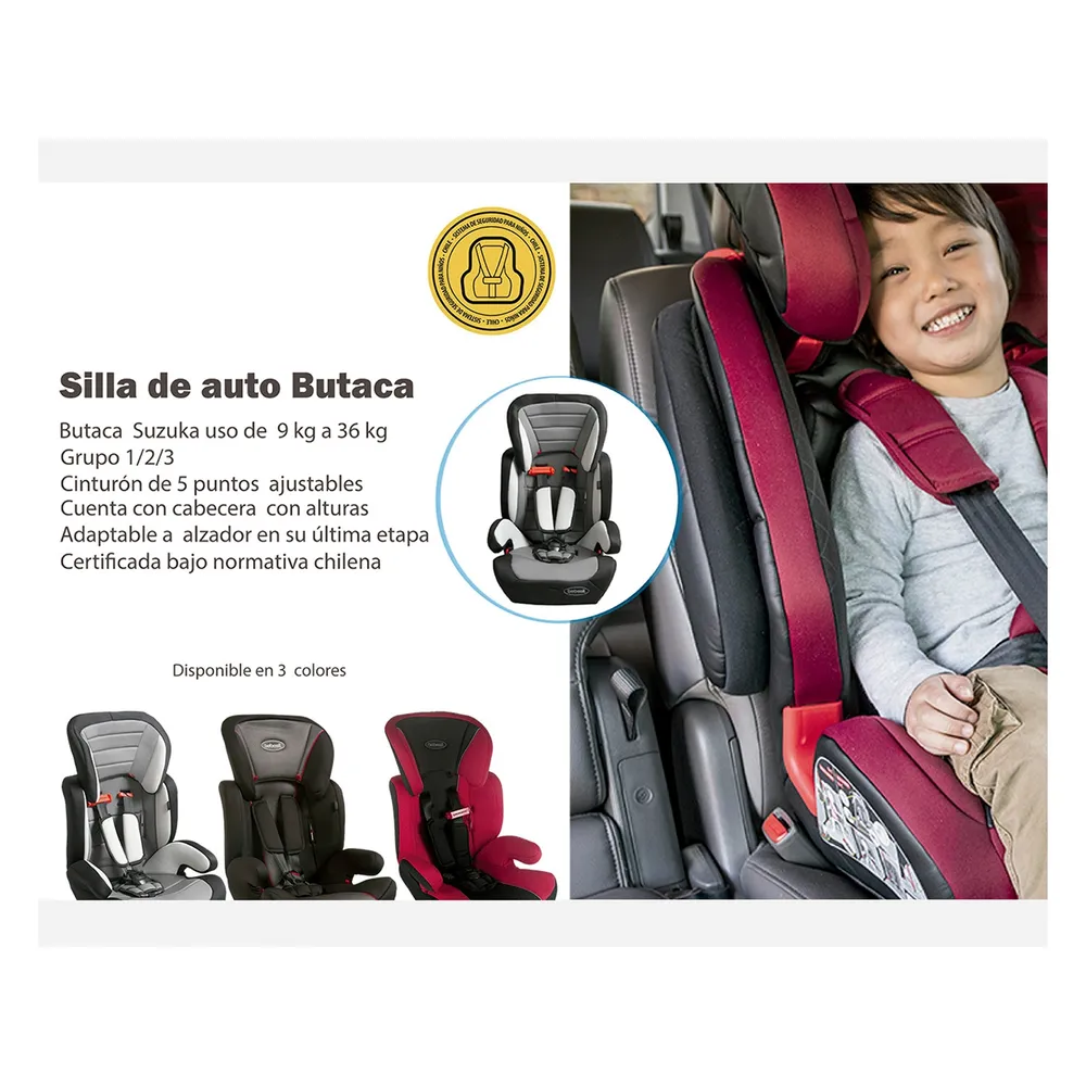 Bebesit Suzuka 7273 Gris, foto 4