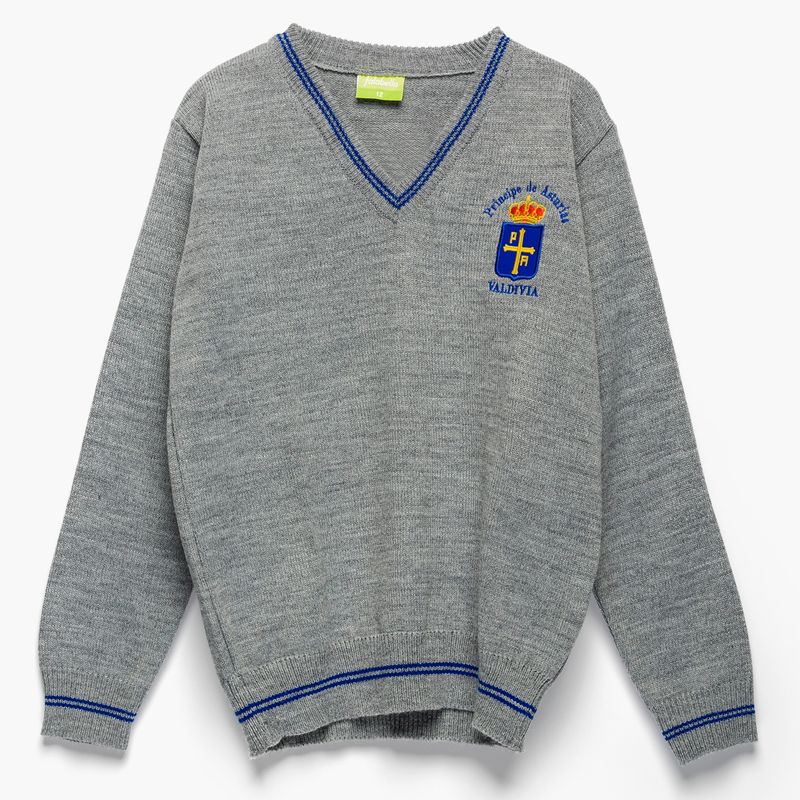 GENERICO - Sweater Escolar Unisex Colegio Principe de Asturias Valdivia