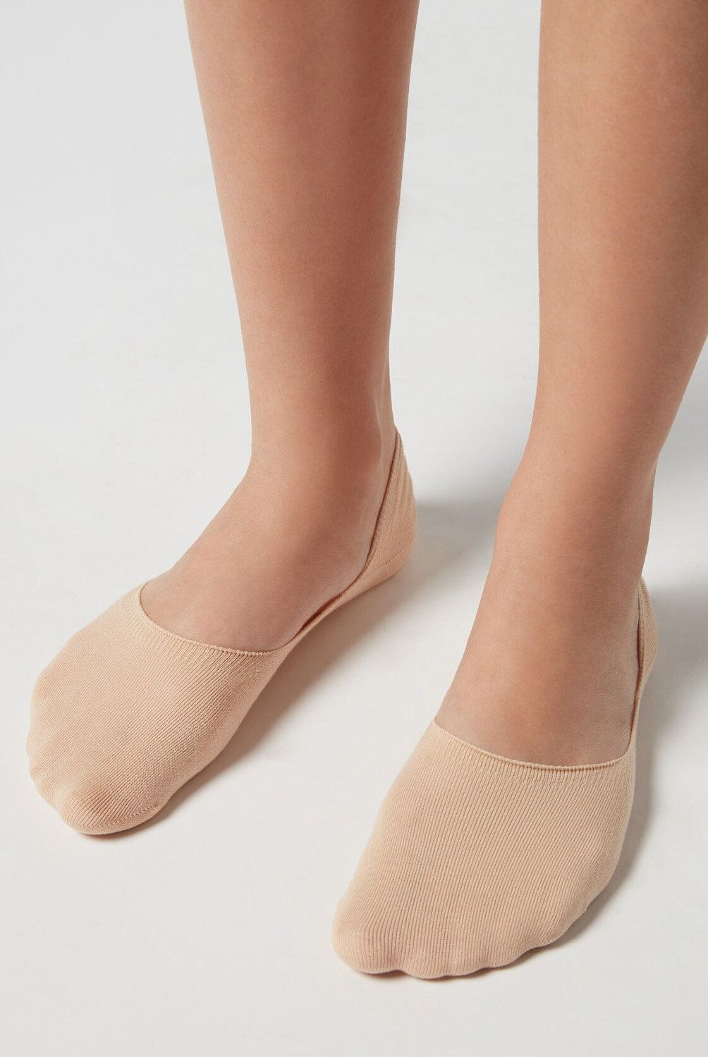 CALZEDONIA - Calcetines Invisibles Unisex de Algodón Mujer Calzedonia