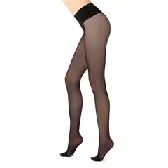 CALZEDONIA - Pantys Imperceptibles Sin Costuras Veladas 20 Deniers Mujer