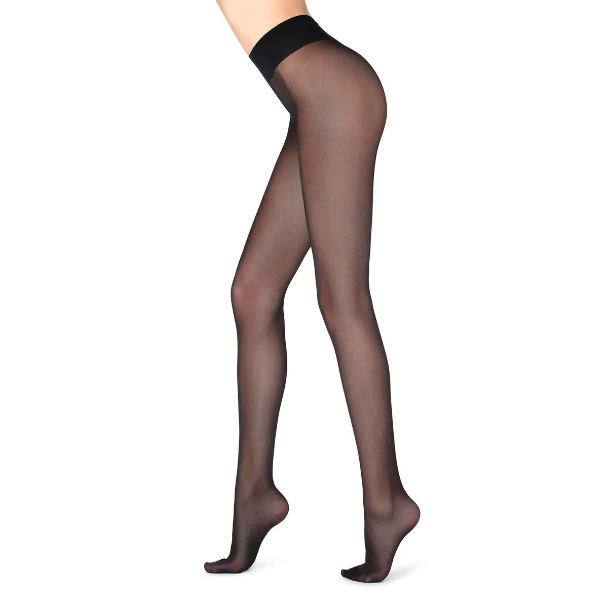 CALZEDONIA - Pantys Veladas 20 Deniers con Línea En La Parte de Atrás Calzedonia